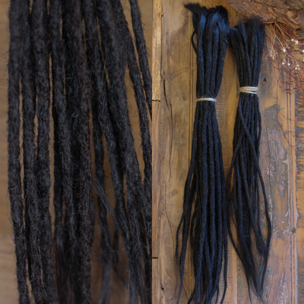 Stk Dreadlock Extensions Sort Dreadlock Extensions Af Gte H R