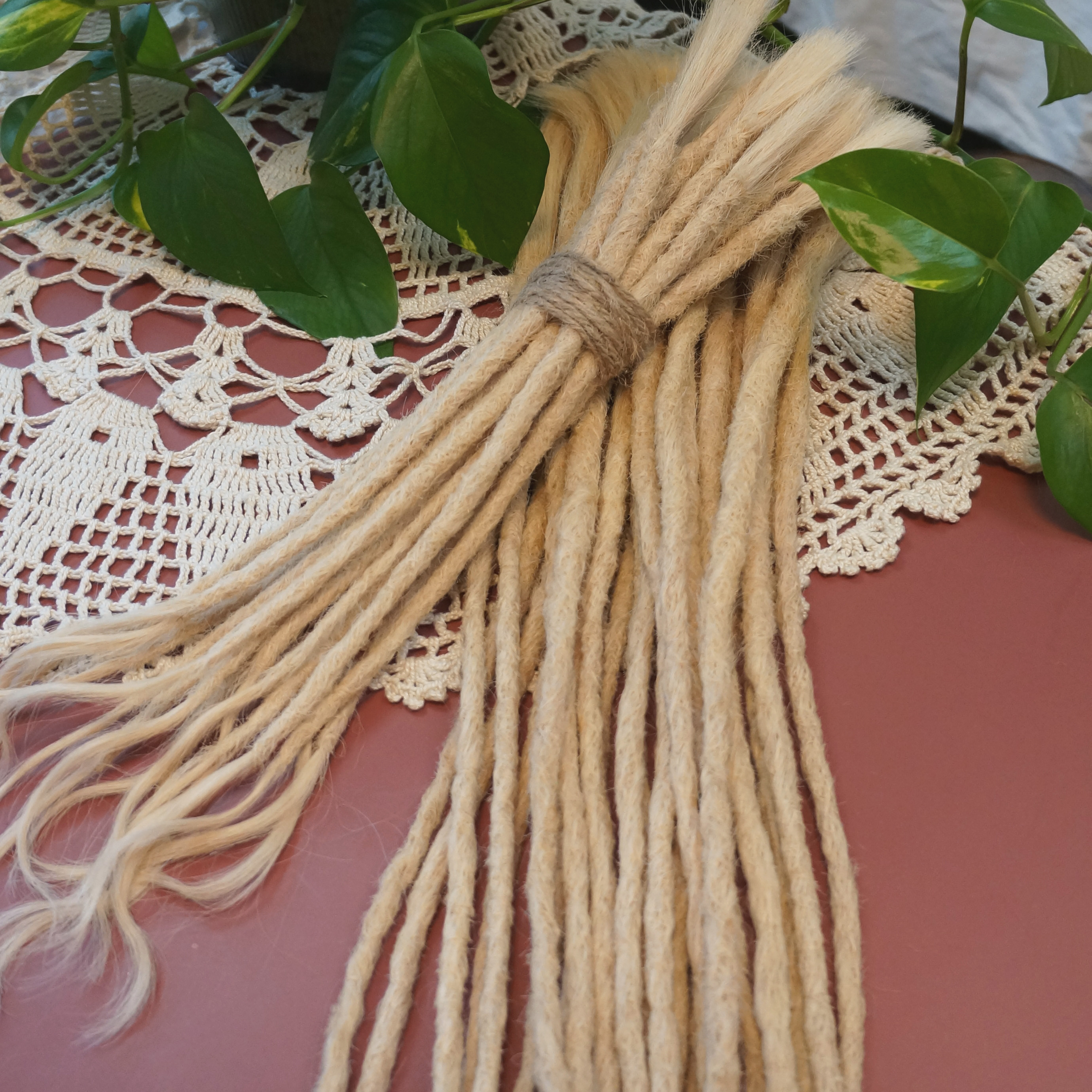 5 pcs Dreadlock Extensions - Dark Brown - Human Hair Dreadlock Extensions -  Dreadheadshop