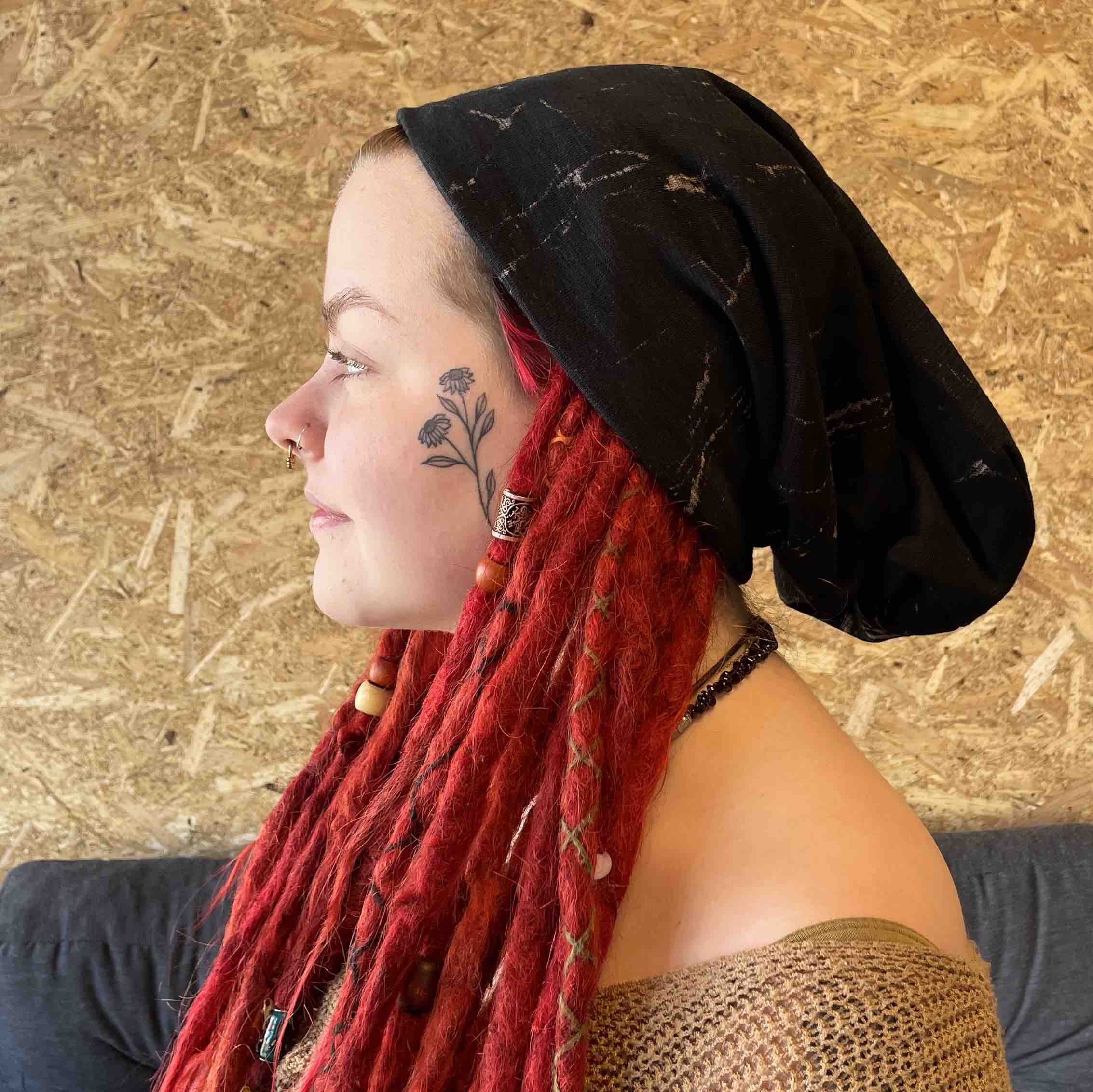 Black Dreadlock Beanie - Big selection of dreadlock beanies and caps