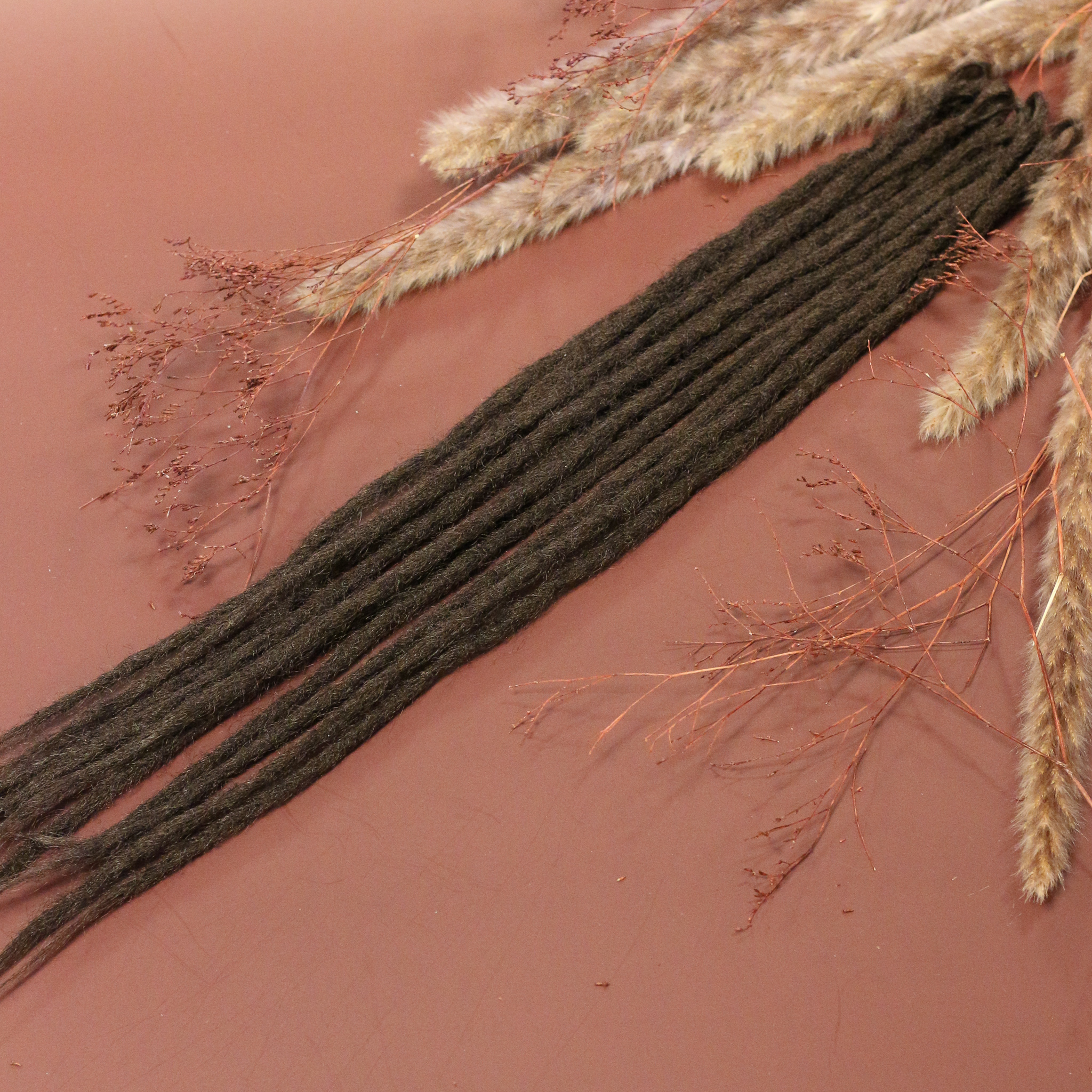 Synthetic Dreadlock Extensions Brown Synthetische Dreadlock Extensions Dreadheadshop 2290