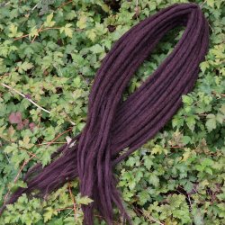 double ended synthetic dreads black