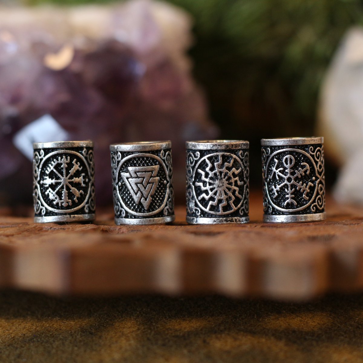 Viking Symbols Bead Set - DREAD BEADS - Dreadheadshop